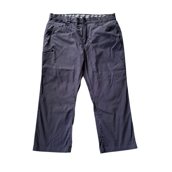 Orvis Pants Mens 40x30 Grey Stretch Water Repellent Travel Tech Performance - Picture 1 of 6